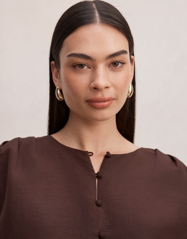 Forever New - Naia Bubble Hem Top