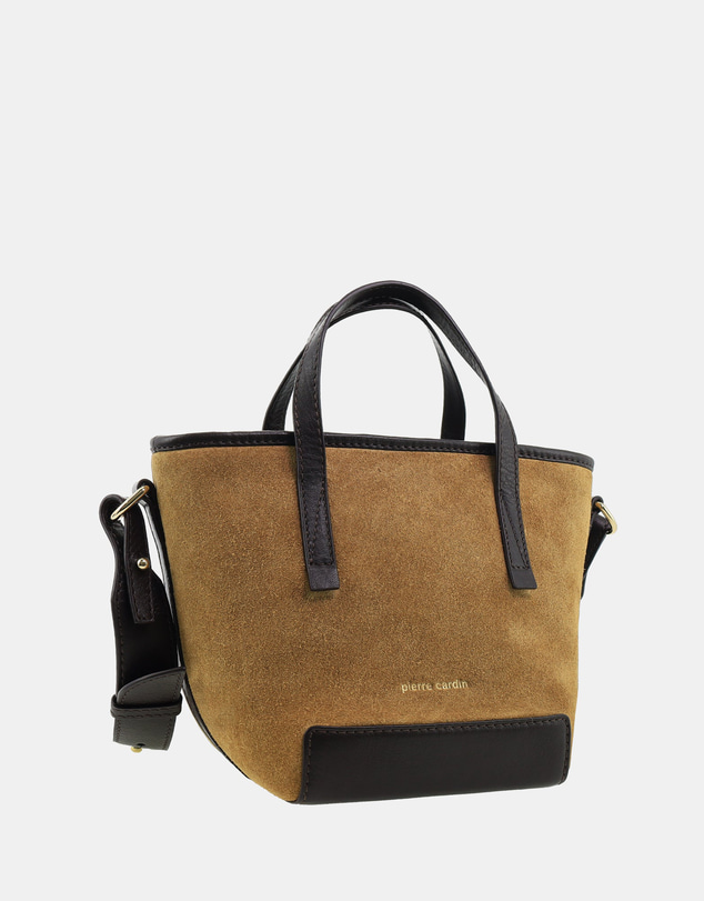Pierre Cardin - Pierre Cardin Genuine Suede Leather Bag