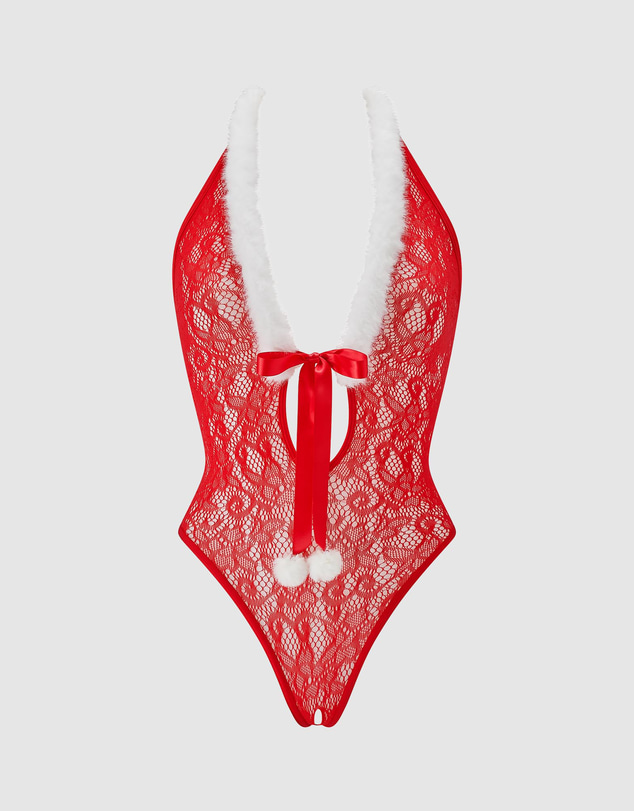 Ann Summers - Winter Wonderland Crotchless Body