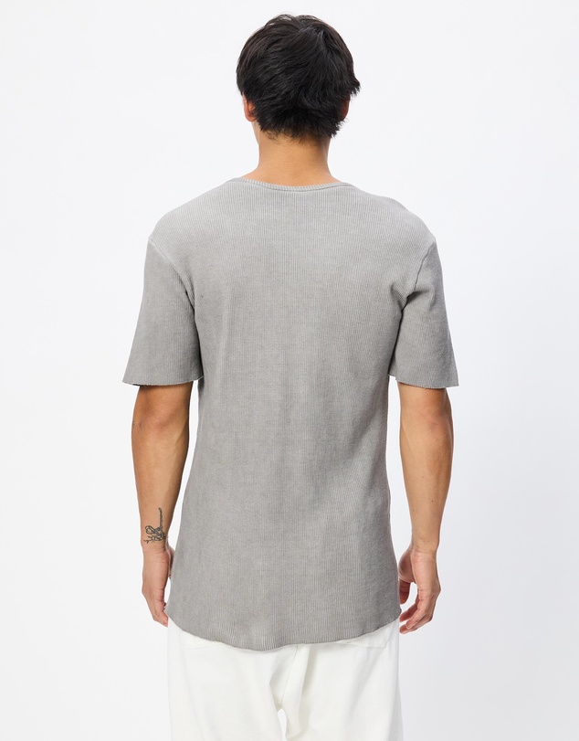 Surrounded By Ghosts - The Onyx Slim Waffle Knit T-Shirt