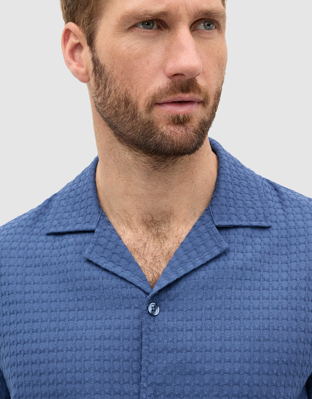 Seed Heritage - Short Sleeve Self Check Shirt