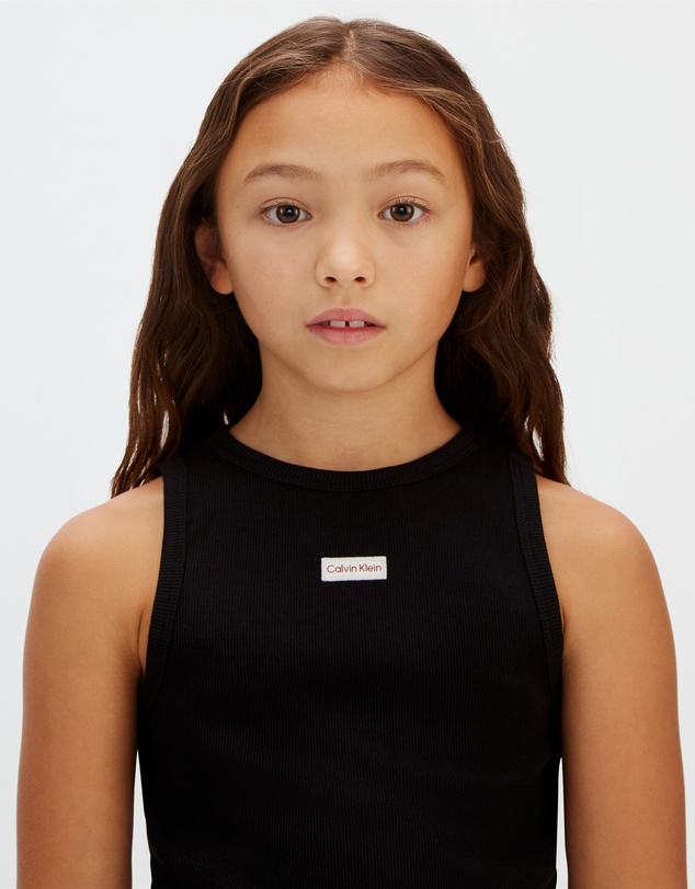 Calvin Klein Jeans - Girls Slim Ribbed T-Shirt Dress