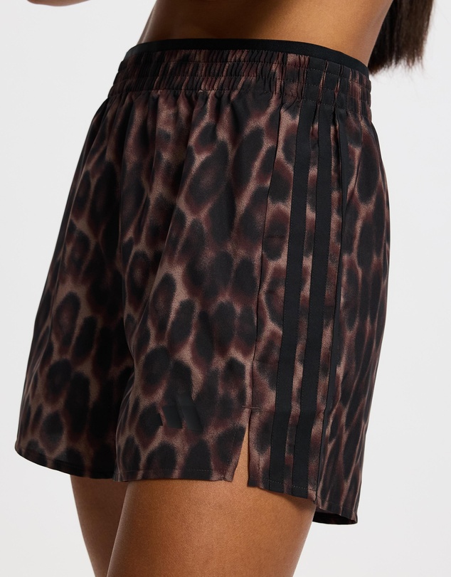 adidas Performance - Workout Essentials Leopard Woven Shorts