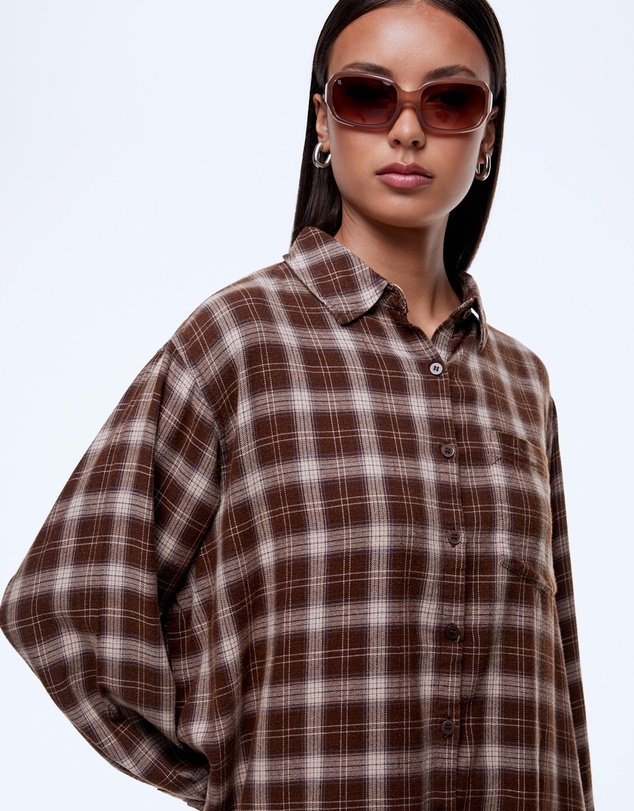 ENA PELLY - RTM x Whiskey Creek Flannel Shirt