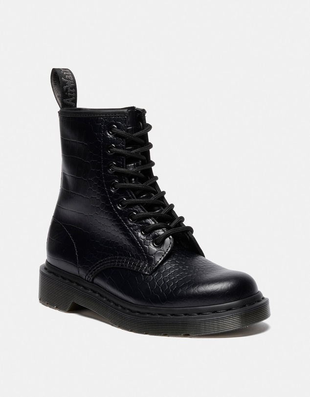 Dr Martens - 1460 Croco 8 Eye Boots - Unisex