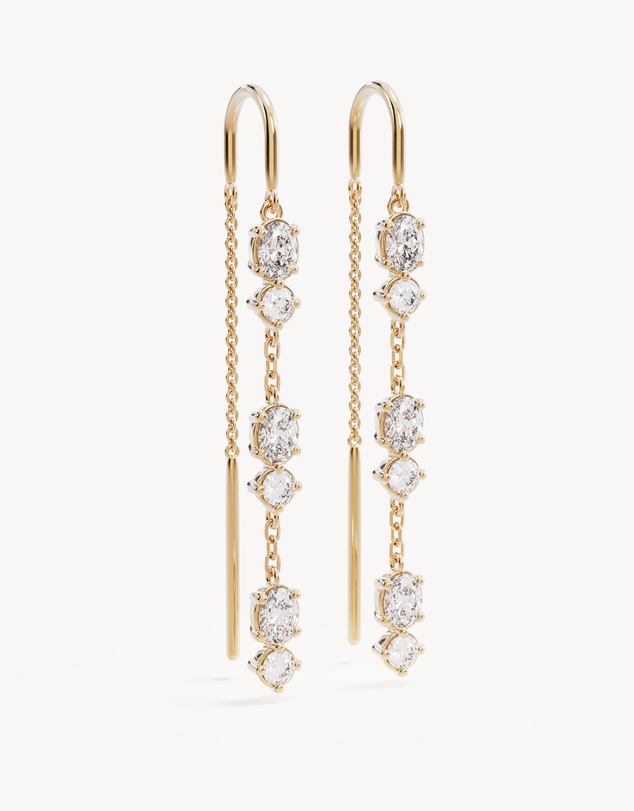 By Charlotte - In the Stars Thread Earrings