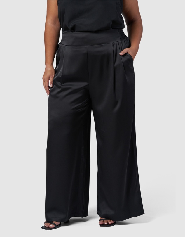 Pink Dusk by Curve Project - Last Time Satin Pants