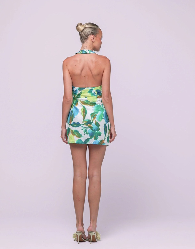 Isabelle Quinn - Darcy Halter Mini Dress