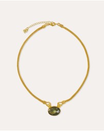 Ottoman Hands - Daphne Labradorite Chain Necklace