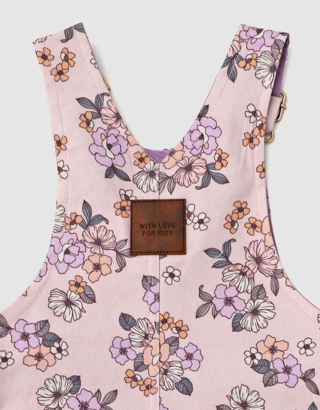 WITH LOVE FOR KIDS - Hazel Denim Pinafore Dress - Babies - Kids