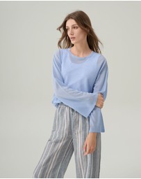 IDA+S - Frida Striped Linen Pants