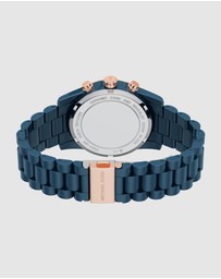 Michael Kors - Lexington Blue Chronograph Watch