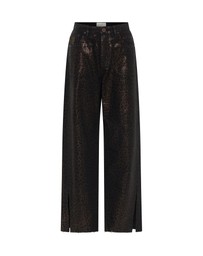 ONE TEASPOON - Night Animal Straight Leg Mid Waist Denim Billie Jeans