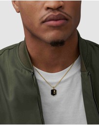 Fossil - Lennox Gold Tone Pendant Necklace