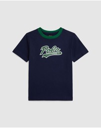 Polo Ralph Lauren - Logo Cotton Jersey Tee - ICONIC EXCLUSIVE - Babies-Kids