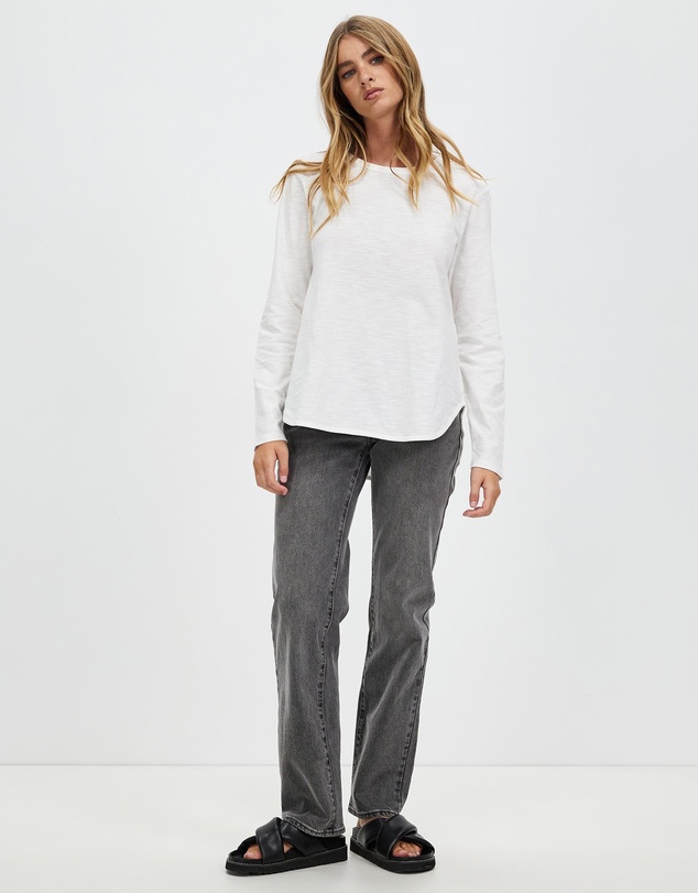 White By FTL - Leo Long Sleeve Tee