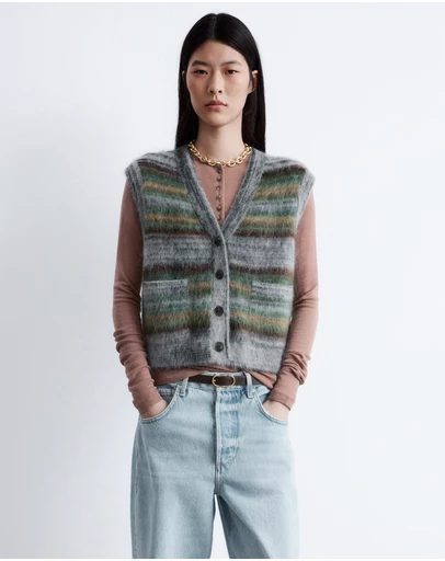 & Other Stories - Brushed Knitted Vest