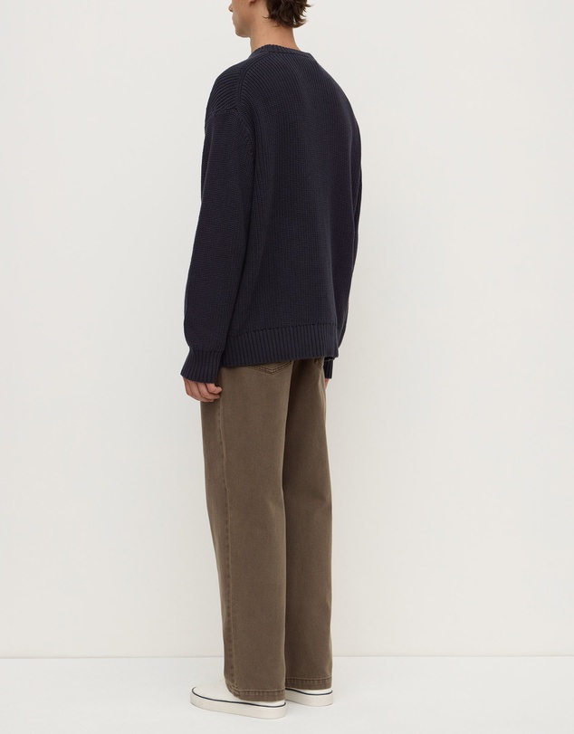 Assembly Label - Carson Cotton Rib Knit Jumper