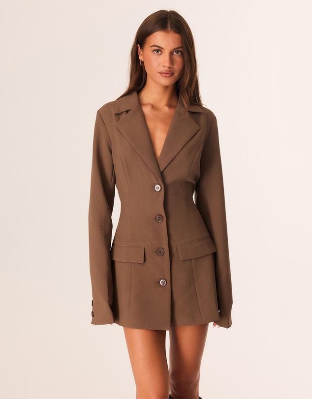SNDYS - Roxana Cinch Blazer Dress