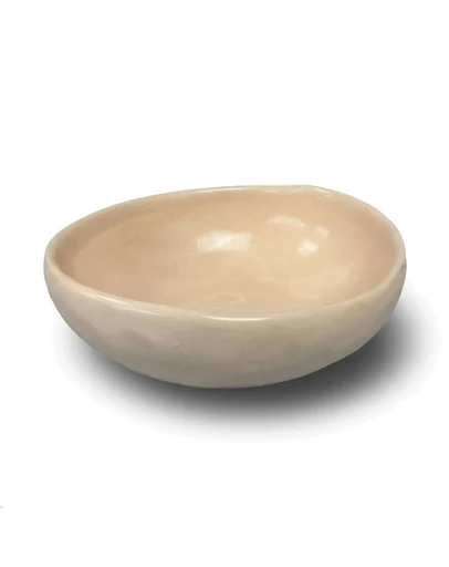 Urban Attitude - Urban Attitude RAQS Salad Bowl Height: 11.5cm, Width: 29.5cm, Length: 31cm - Stone Ivory