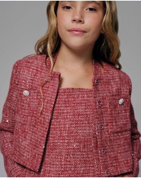 Bardot Junior - Lana Boucle Jacket - Kids-Teens