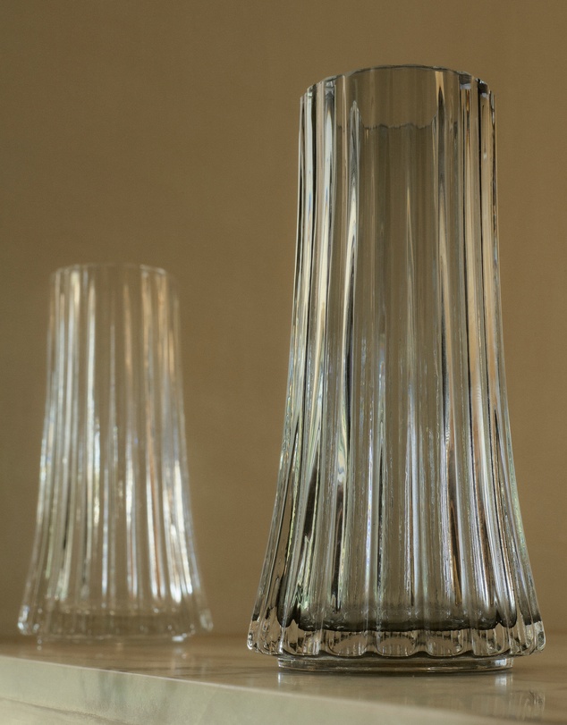 Greg Natale - Tromba Glass Vase Smoke