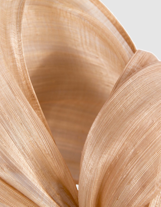 Fillies Collection - Bespoke Nude Bow Racing Fascinator