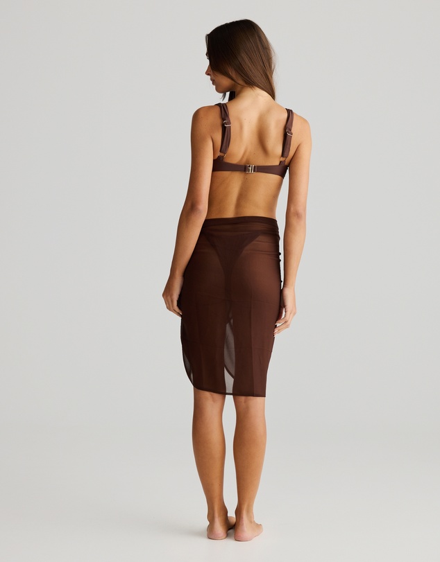 Vacay Swimwear - Catalina Sarong Chocolate