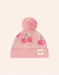 Huxbaby - Cherry Bow Beanie - Babies-Kids