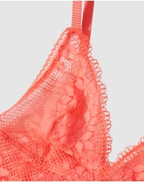 Passionata - Nina Unpadded Triangle Cup Longline Lace Bralette