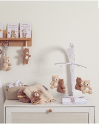 Living Textiles - Musical Mobile Set - Cuddly Bear