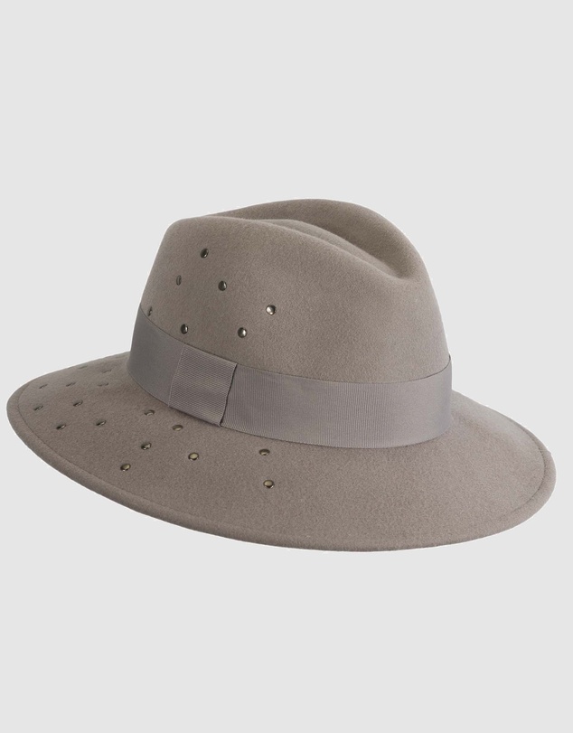 Max Alexander - Winter Felt Grey Fedora Hat