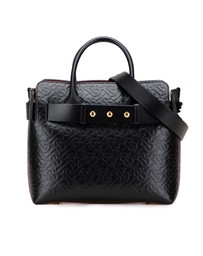 Pre-Loved by Azura Reborn - Pre-Loved Small TB Monogram Embossed Leather Belt Bag
