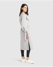 Belle & Bloom - Head Over Heels Collarless Robe Coat