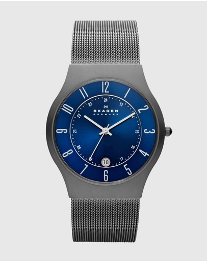 Skagen - Sunby Titanium Grey Analogue Watch