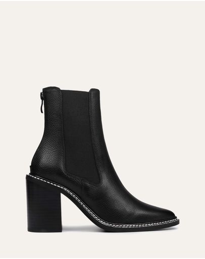 BLACK LEATHER
