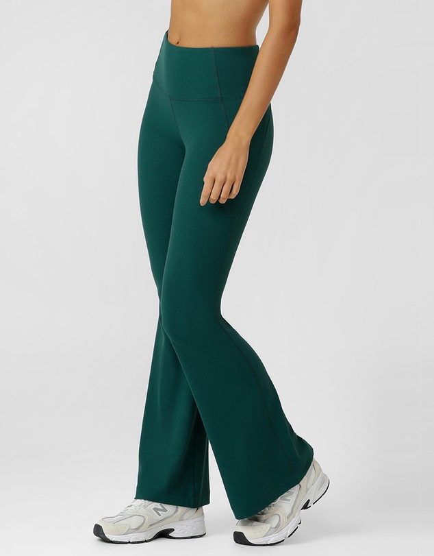 Lorna Jane - Irresistible Rib Flared Leggings