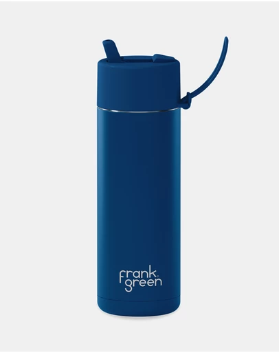 Frank Green - 20Oz Reusable Bottle With Flip Straw Lid