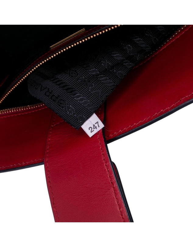 Pre-Loved by Azura Reborn - Pre-Loved Soft Calf Trimmed Saffiano Convertible Tote