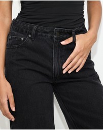Dazie - Florence Mid Rise Straight Jeans