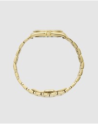 Maxum - Sydney - White Dial, Gold Tone Case & Bracelet