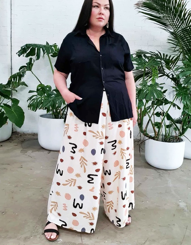 Hope & Harvest - Palazzo Wide Leg Pants