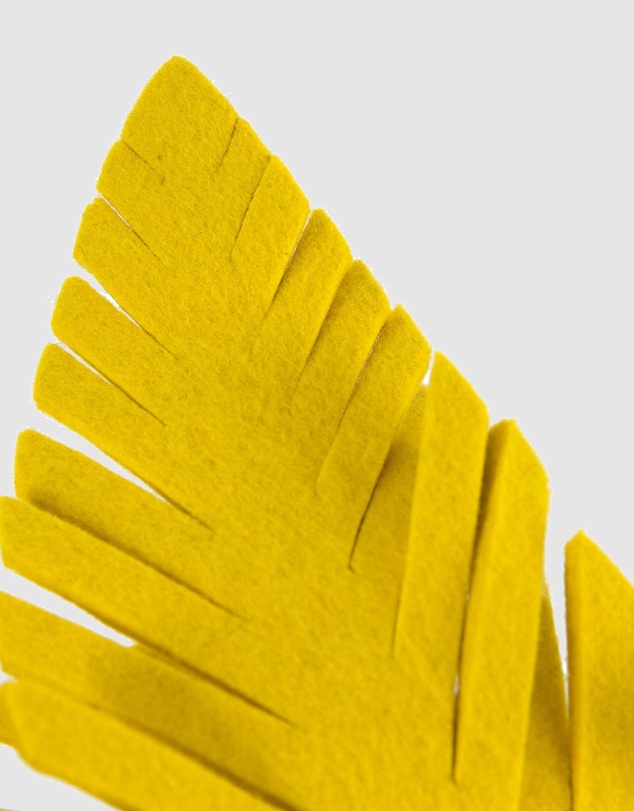 Max Alexander - Felt Leaf Fascinator