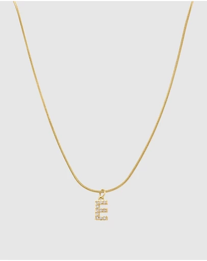 Pastiche - Initial E Necklace