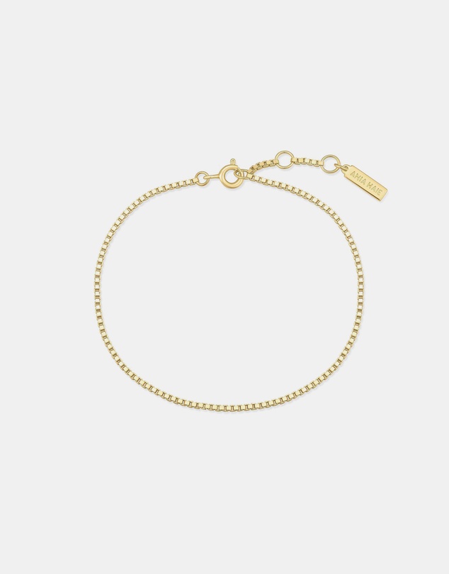Ania Haie - Ania Haie Gold Box Chain Bracelet