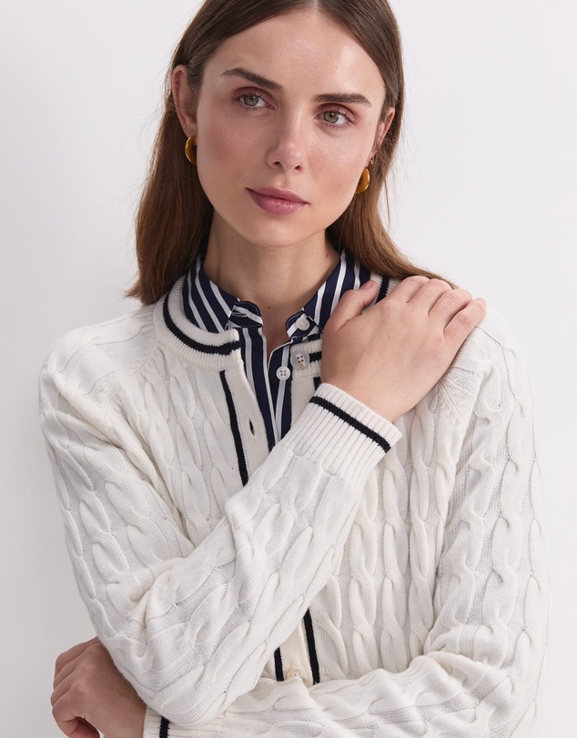 Sportscraft - Merino Cable Cardigan