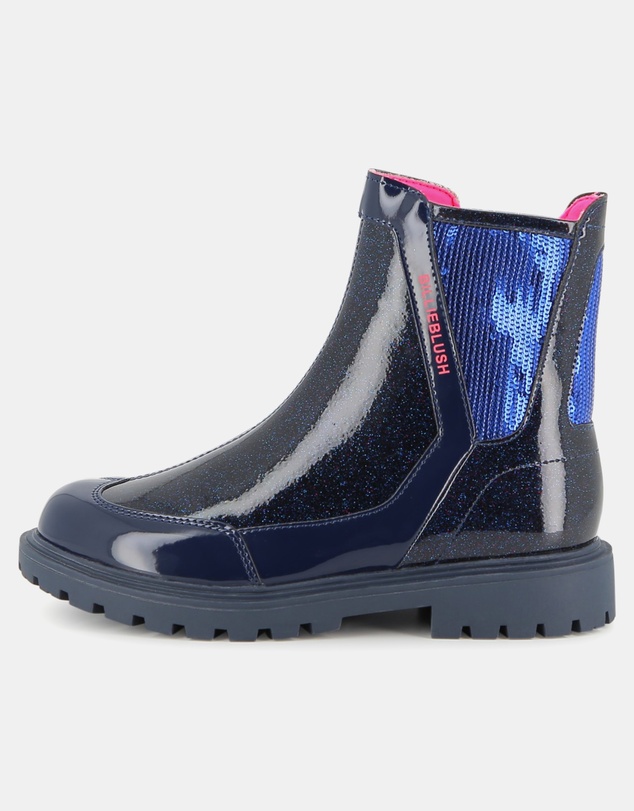 Billieblush - Faux Leather Ankle Boots - Kids-Teens