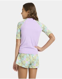 Roxy - Girls 4 to 16 Roxy Active RG Lycra Rash Vest