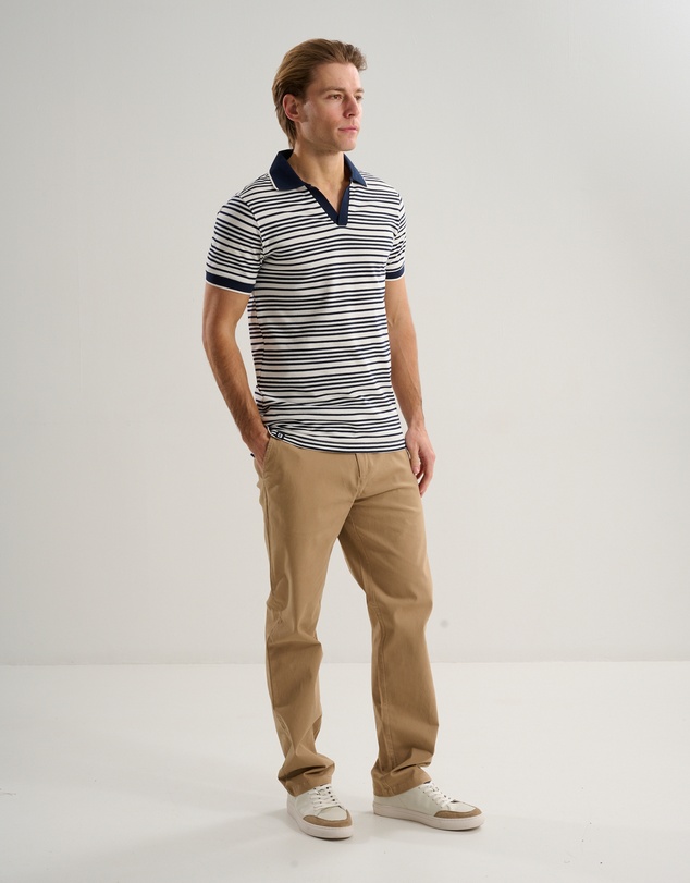 3 Wise Men - 3 Wise Men Pitsburg Polo Shirt - Navy