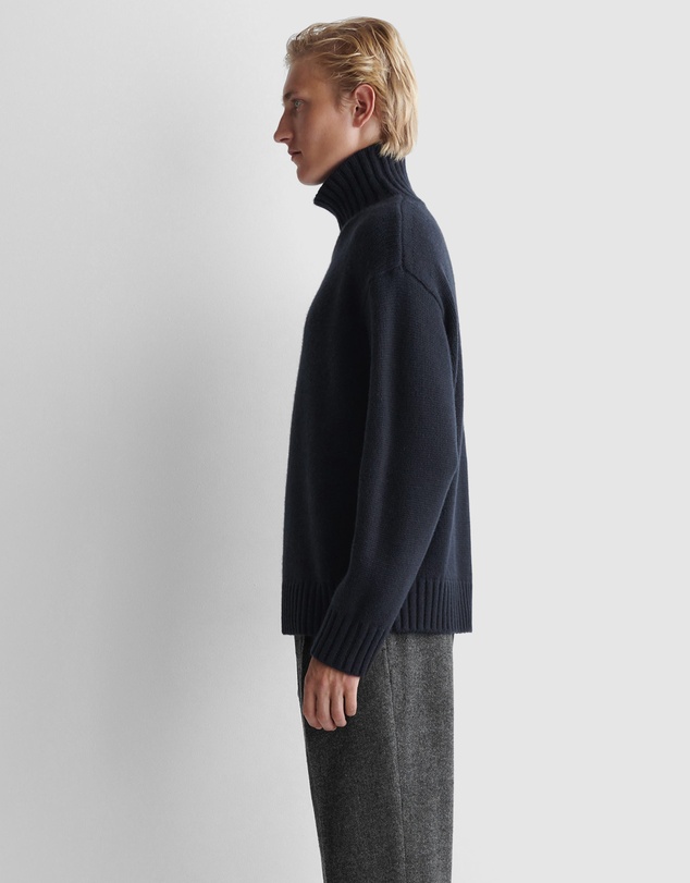 COS - Chunky Cashmere Funnel-Neck Jumper
